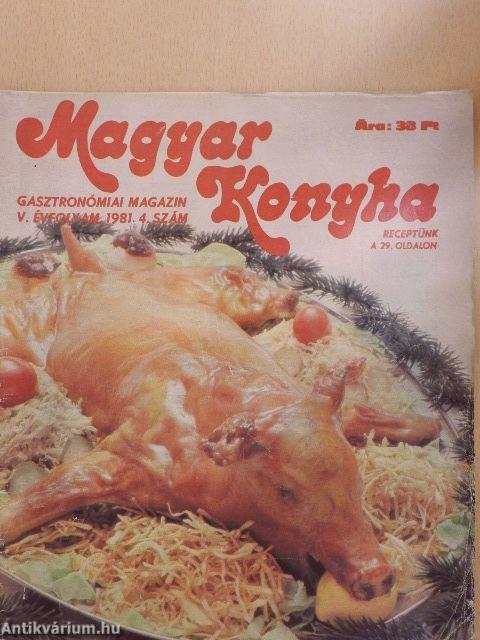 Magyar Konyha 1981/4.