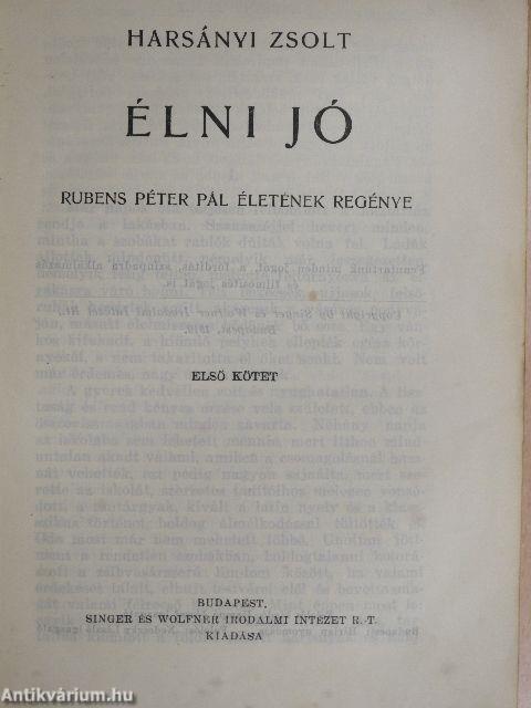 Élni jó I-IV.