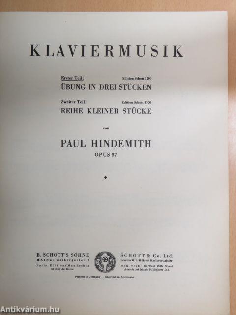 Klaviermusik I.