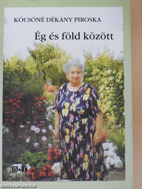 Ég és föld között (dedikált példány)