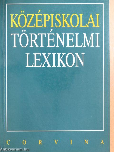 Középiskolai történelmi lexikon