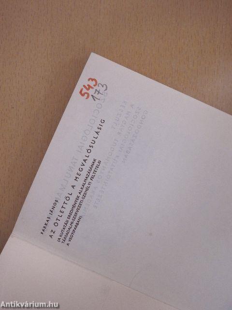 Az ötlettől a megvalósulásig