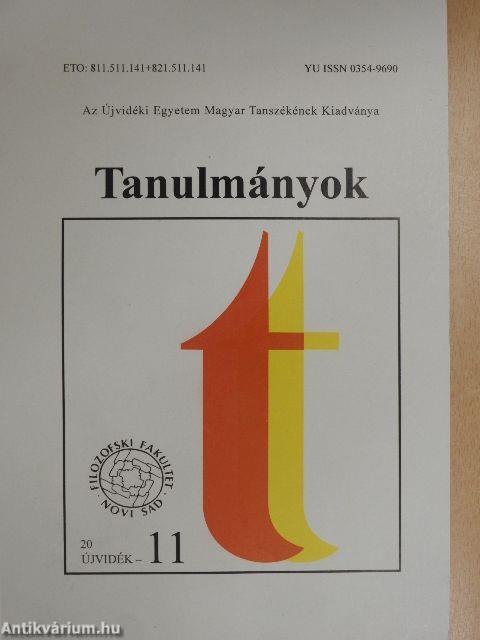 Tanulmányok 2011