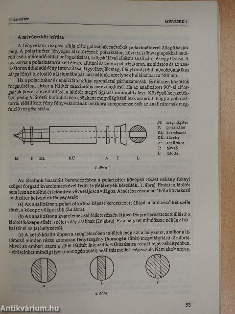 Biofizikai gyakorlatok