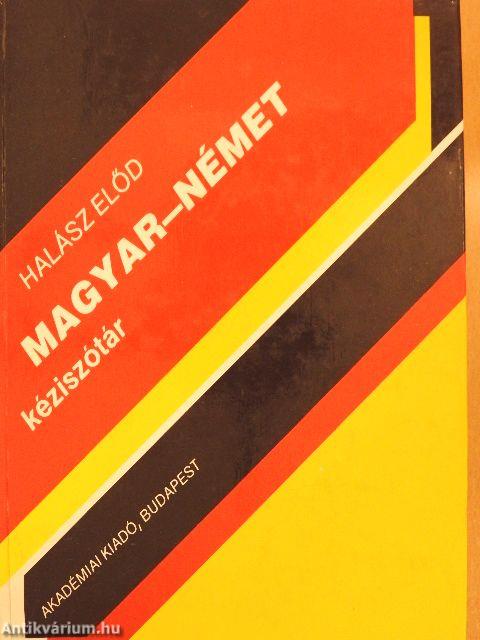 Magyar-német kéziszótár