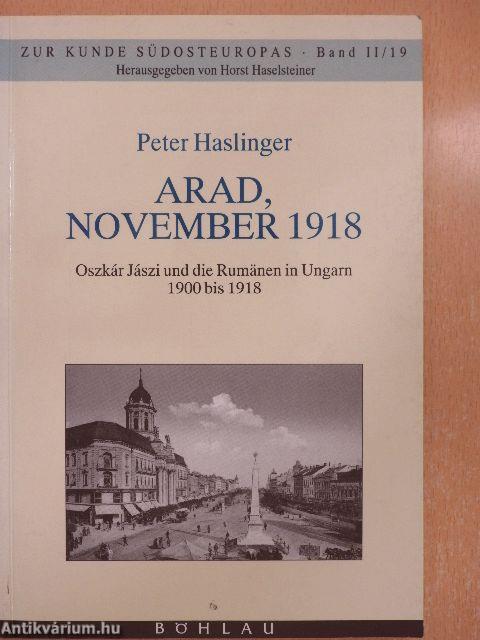 ARAD, November 1918