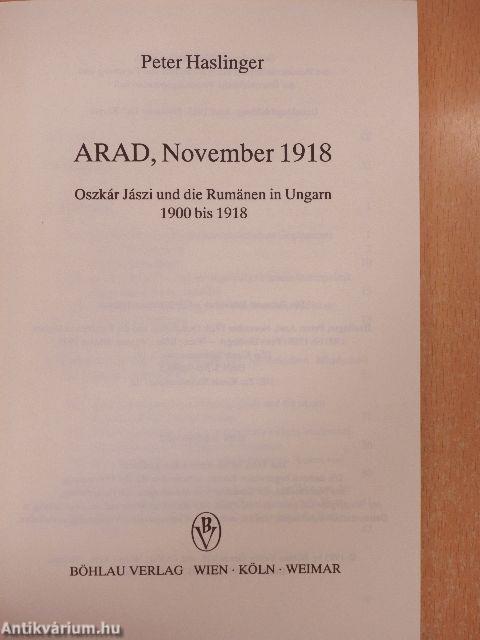 ARAD, November 1918