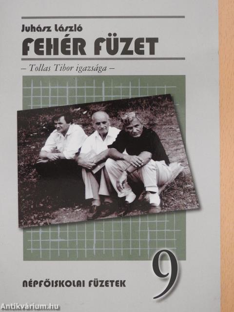 Fehér füzet (kétszeresen aláírt példány)