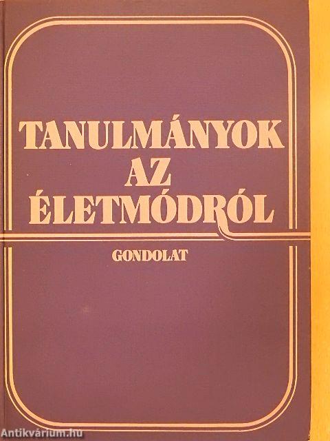 Tanulmányok az életmódról