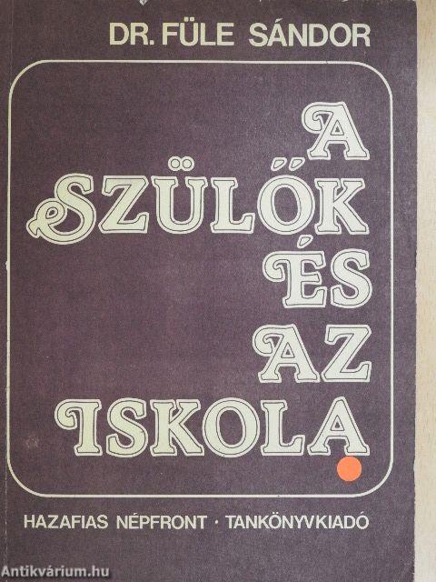 A szülők és az iskola