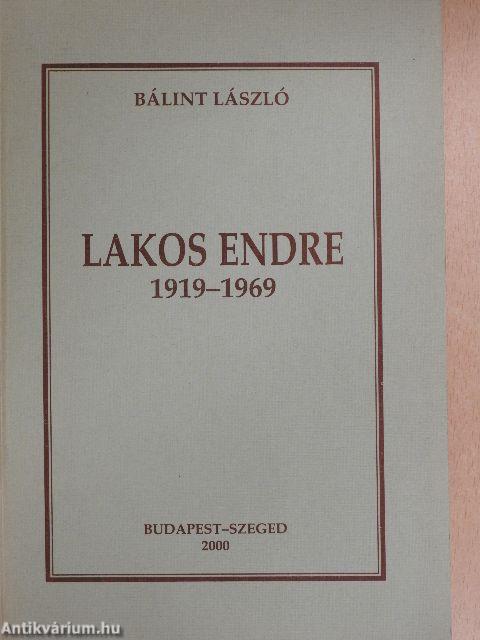 Lakos Endre 1919-1969