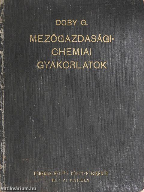 Mezőgazdasági-chemiai gyakorlatok