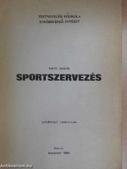 Sportszervezés