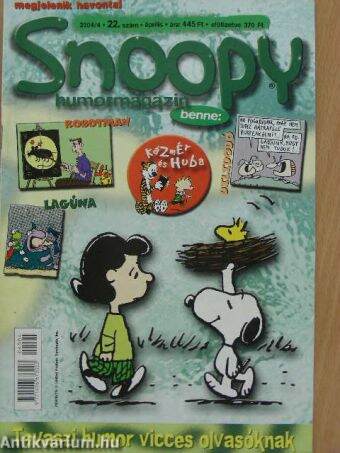 Snoopy Humormagazin 2004/4. április