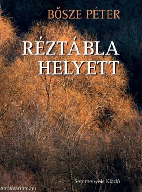 Réztábla helyett