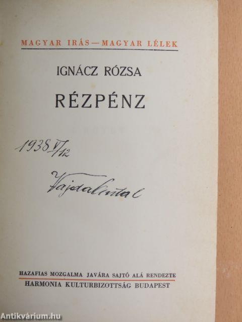 Rézpénz I-II.