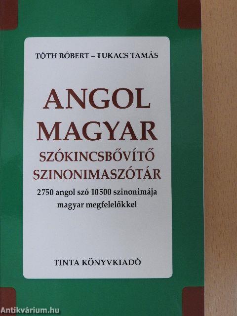 Angol-magyar szókincsbővítő szinonimaszótár