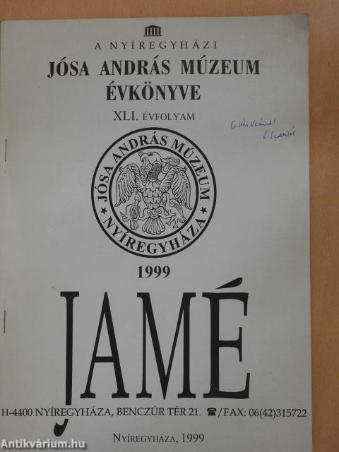 Pápaérmek a Jósa András Múzeum Kállay-gyűjteményében (dedikált példány)