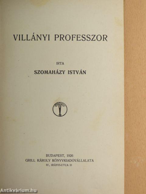 Villányi professzor