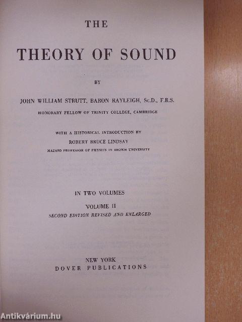 The Theory of Sound II.