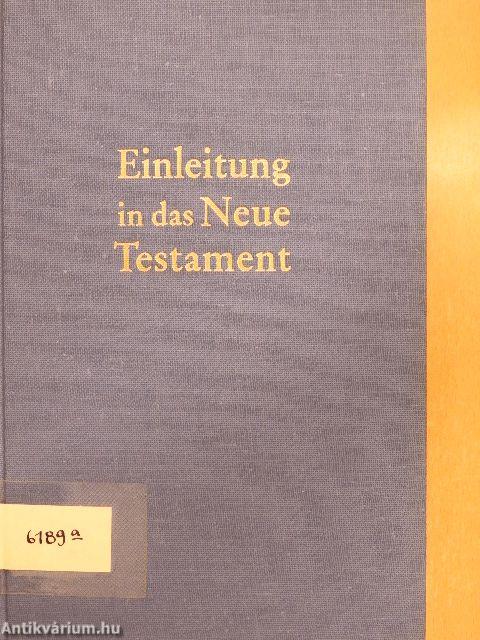 Einleitung in das Neue Testament