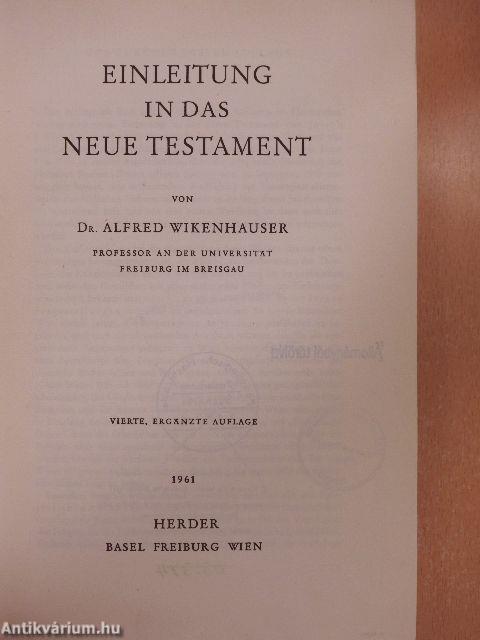 Einleitung in das Neue Testament