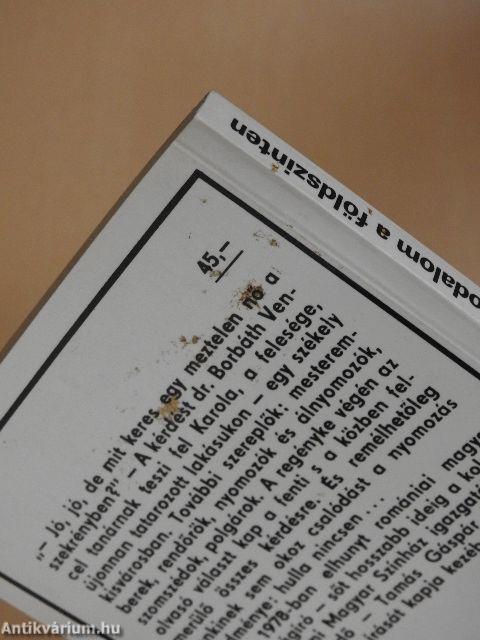 Bonyodalom a földszinten