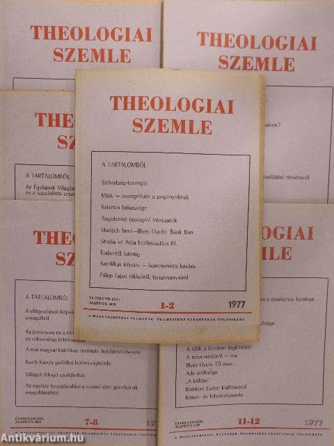 Theologiai Szemle 1977. január-december