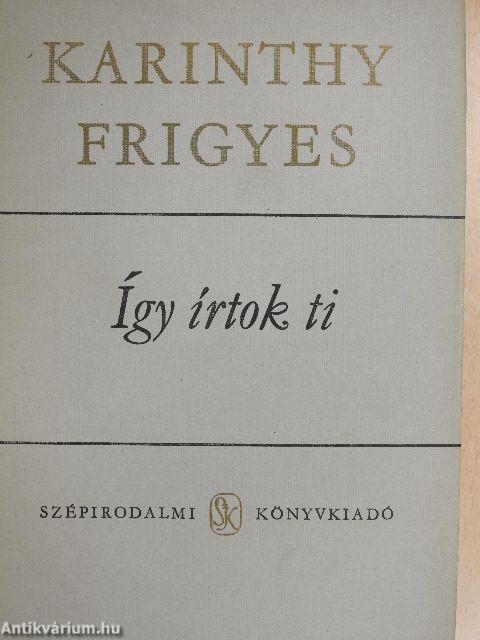 Így írtok ti 1-2.