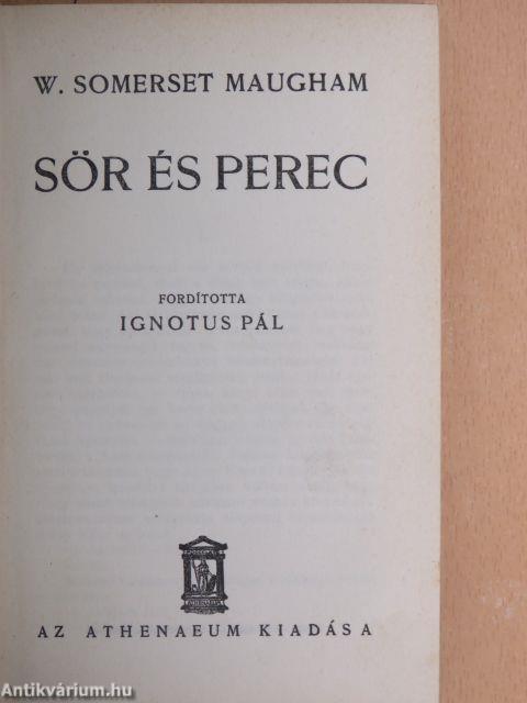 Sör és perec