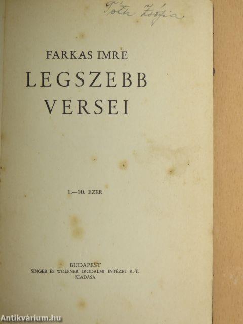 Farkas Imre legszebb versei