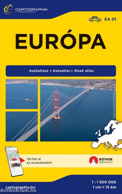 Európa autóatlasz