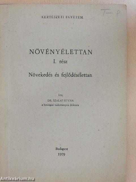 Növényélettan I.