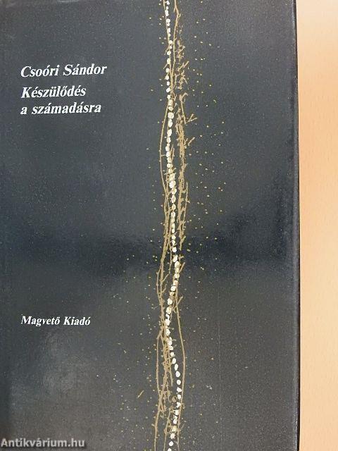 Készülődés a számadásra