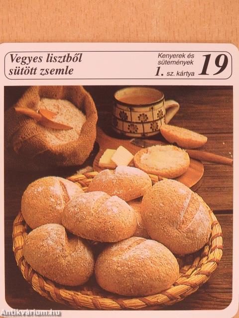 Mesterszakács receptkártya gyűjtemény