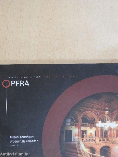 Opera Műsorkalendárium 2012-2013