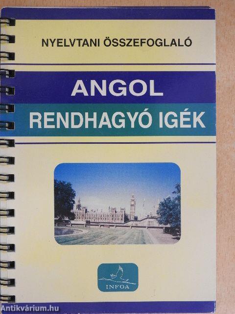 Angol rendhagyó igék