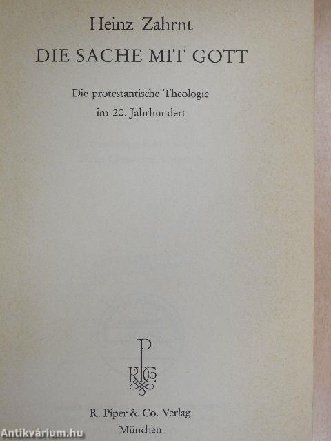 Die Sache mit Gott