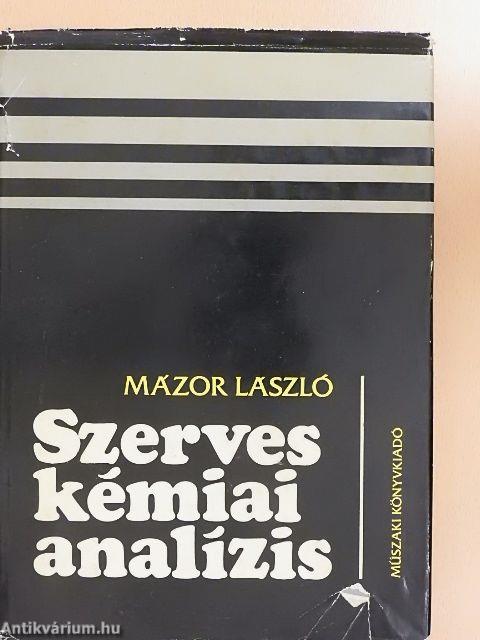 Szerveskémiai analízis