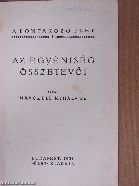 Az egyéniség összetevői