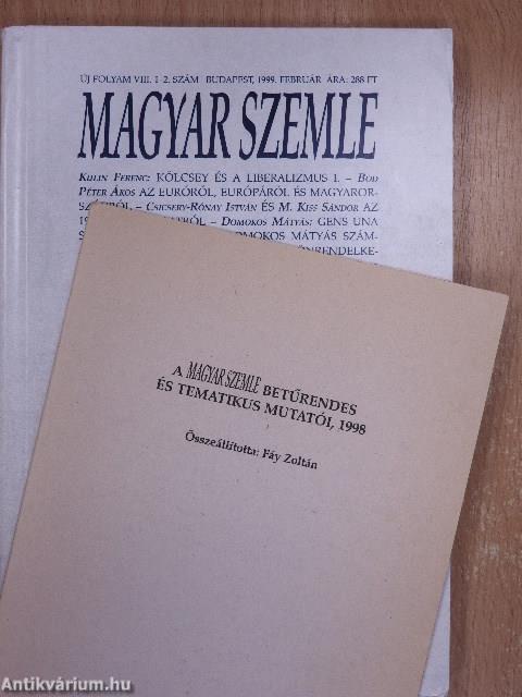 Magyar Szemle 1999. február