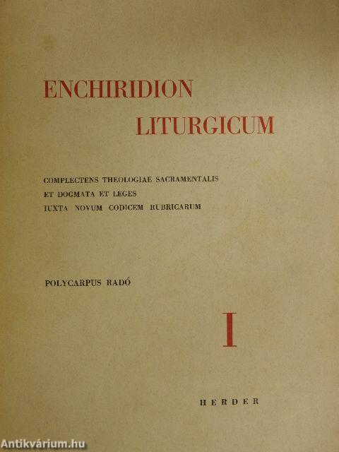 Enchiridion liturgicum I-II.