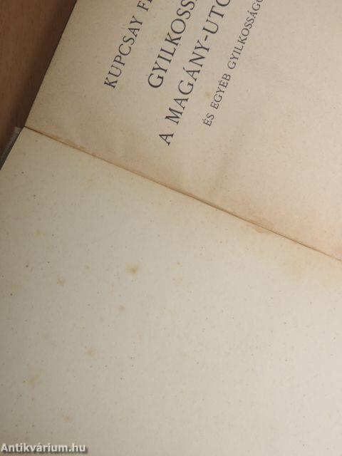 Gyilkosság a Magány-utcában