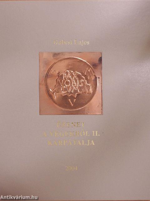 Üzenet a végekről II. - Plakettel