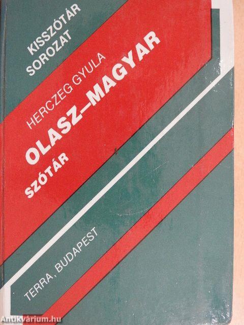 Magyar-olasz szótár/Olasz-magyar szótár