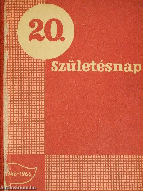 20. születésnap