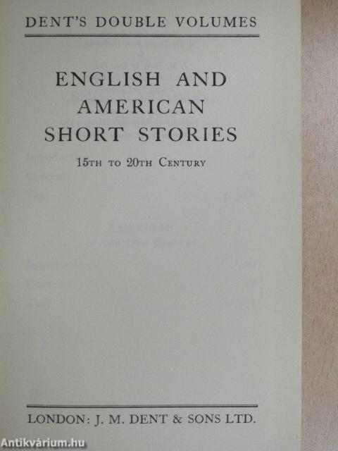 English and american short Stories I-II.