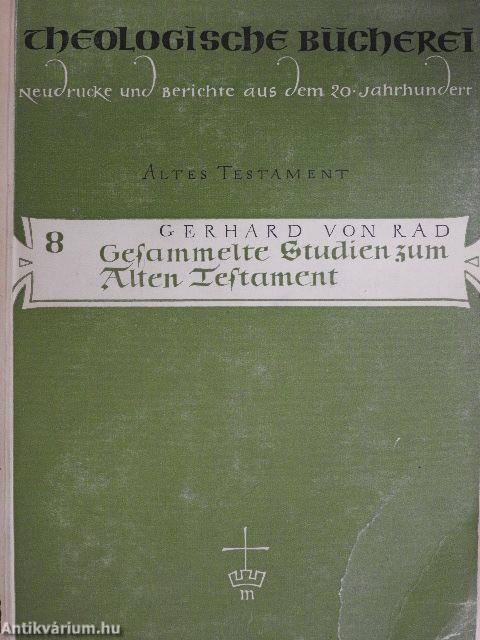 Gesammelte Studien zum Alten Testament