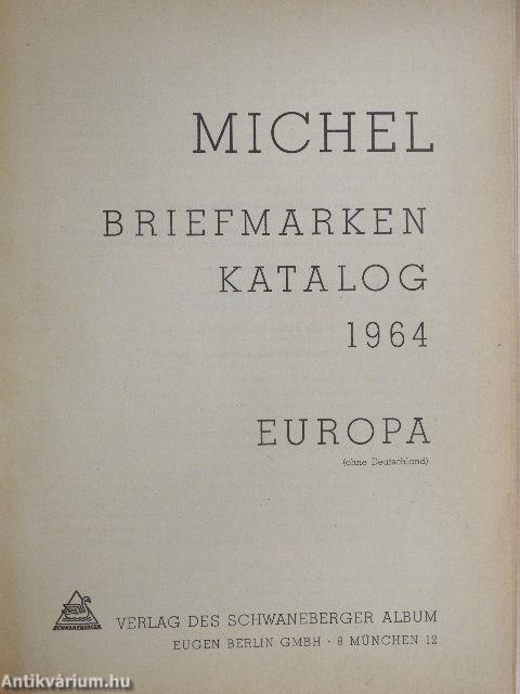 Michel Briefmarken Katalog - Europa 1964