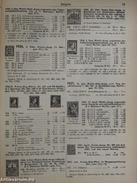 Michel Briefmarken Katalog - Europa 1964